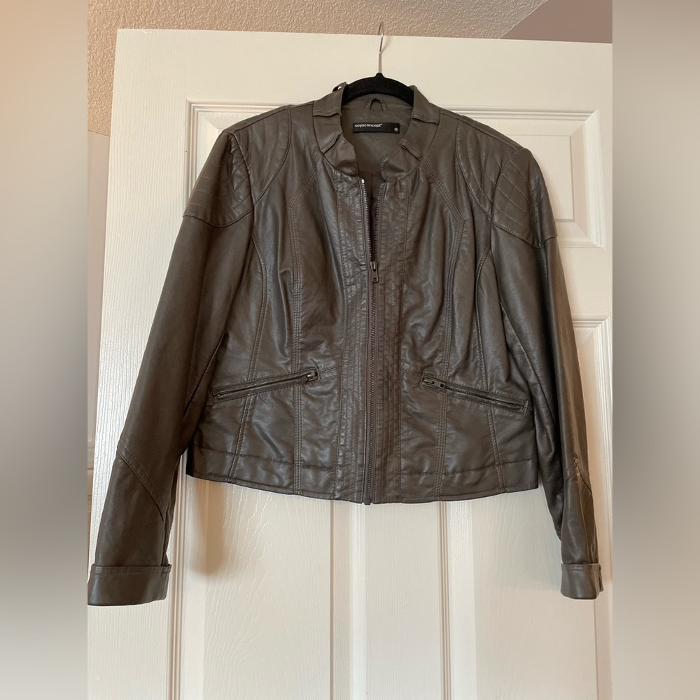 Soya Vegan Leather Jacket